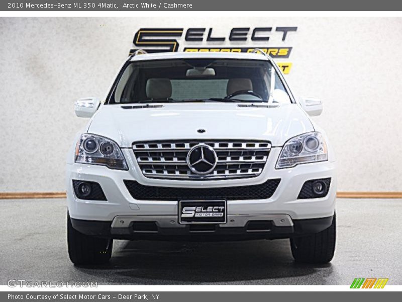 Arctic White / Cashmere 2010 Mercedes-Benz ML 350 4Matic