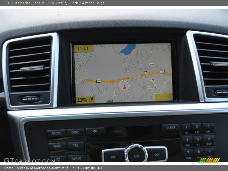Black / Almond Beige 2012 Mercedes-Benz ML 350 4Matic