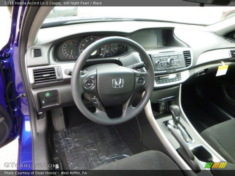 Dashboard of 2013 Accord LX-S Coupe