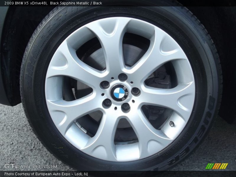 Black Sapphire Metallic / Black 2009 BMW X5 xDrive48i