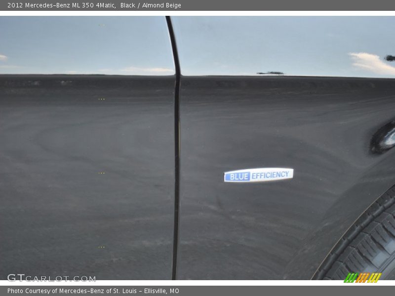 Black / Almond Beige 2012 Mercedes-Benz ML 350 4Matic