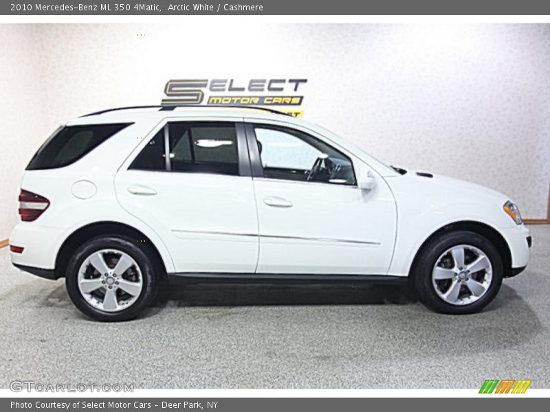 Arctic White / Cashmere 2010 Mercedes-Benz ML 350 4Matic