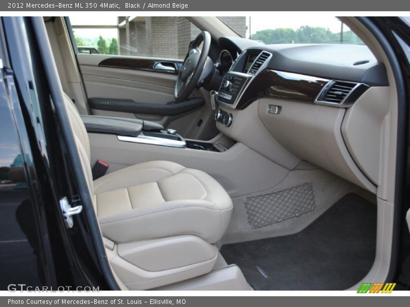 Black / Almond Beige 2012 Mercedes-Benz ML 350 4Matic