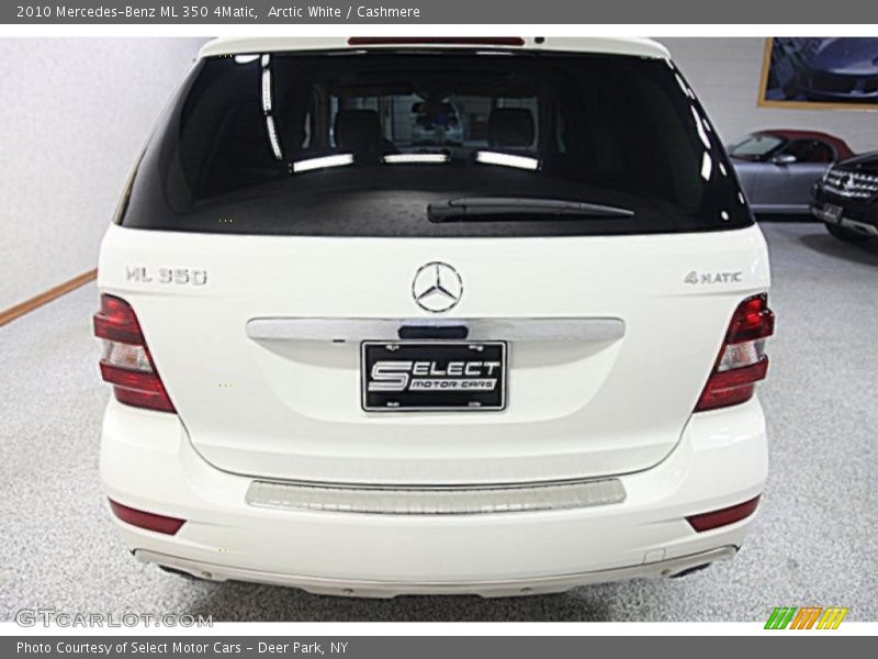 Arctic White / Cashmere 2010 Mercedes-Benz ML 350 4Matic