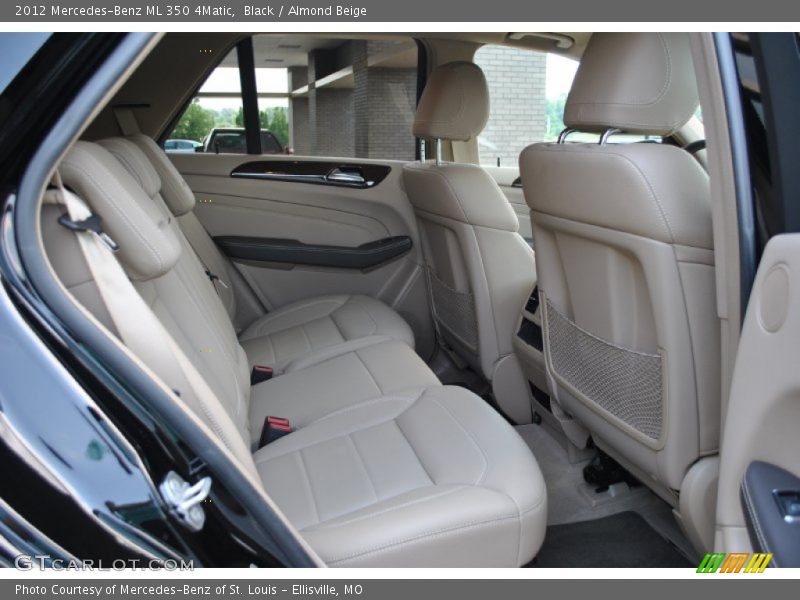 Black / Almond Beige 2012 Mercedes-Benz ML 350 4Matic