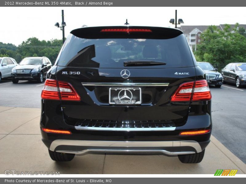 Black / Almond Beige 2012 Mercedes-Benz ML 350 4Matic