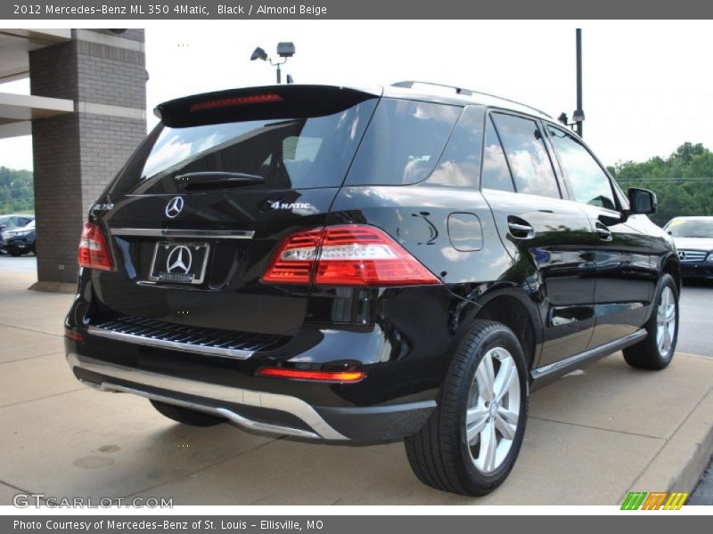 Black / Almond Beige 2012 Mercedes-Benz ML 350 4Matic