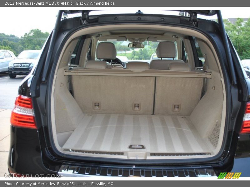 Black / Almond Beige 2012 Mercedes-Benz ML 350 4Matic
