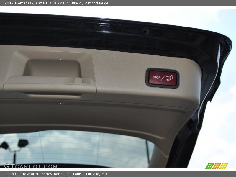 Black / Almond Beige 2012 Mercedes-Benz ML 350 4Matic