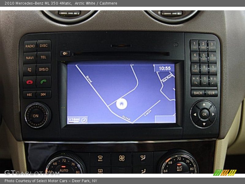 Arctic White / Cashmere 2010 Mercedes-Benz ML 350 4Matic