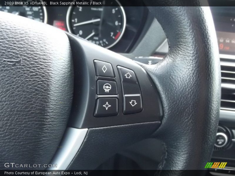 Black Sapphire Metallic / Black 2009 BMW X5 xDrive48i