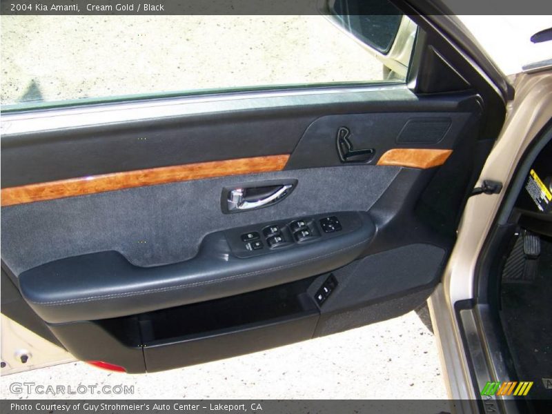 Cream Gold / Black 2004 Kia Amanti