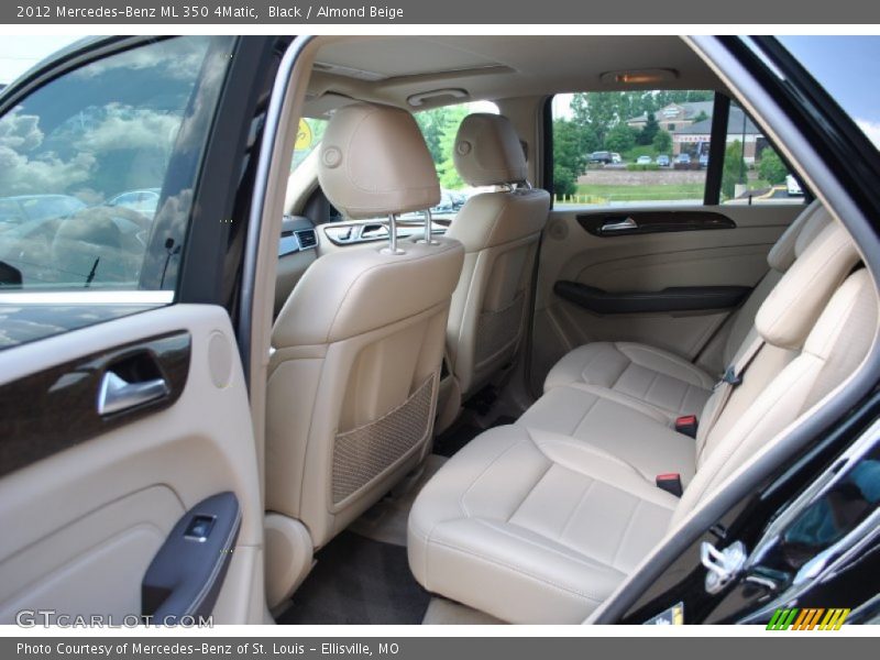 Black / Almond Beige 2012 Mercedes-Benz ML 350 4Matic