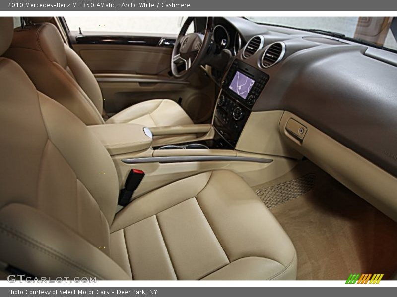 Arctic White / Cashmere 2010 Mercedes-Benz ML 350 4Matic