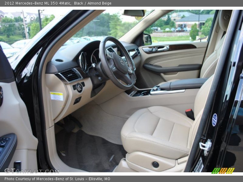 Black / Almond Beige 2012 Mercedes-Benz ML 350 4Matic