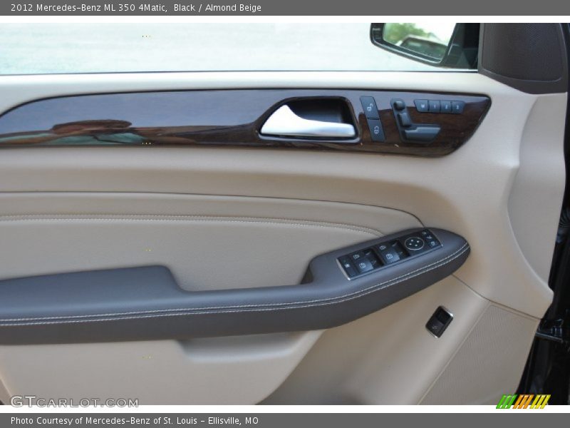 Black / Almond Beige 2012 Mercedes-Benz ML 350 4Matic