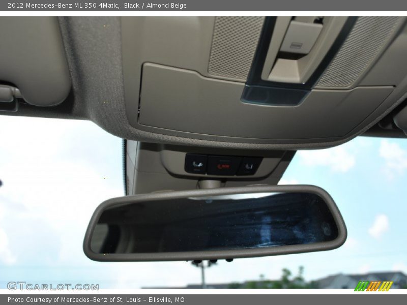 Black / Almond Beige 2012 Mercedes-Benz ML 350 4Matic