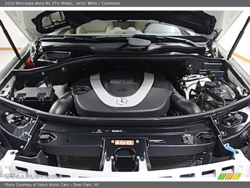 Arctic White / Cashmere 2010 Mercedes-Benz ML 350 4Matic