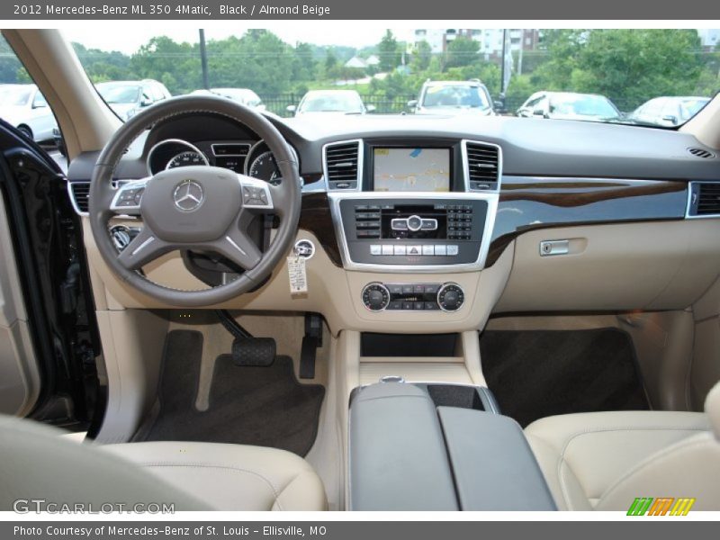 Black / Almond Beige 2012 Mercedes-Benz ML 350 4Matic