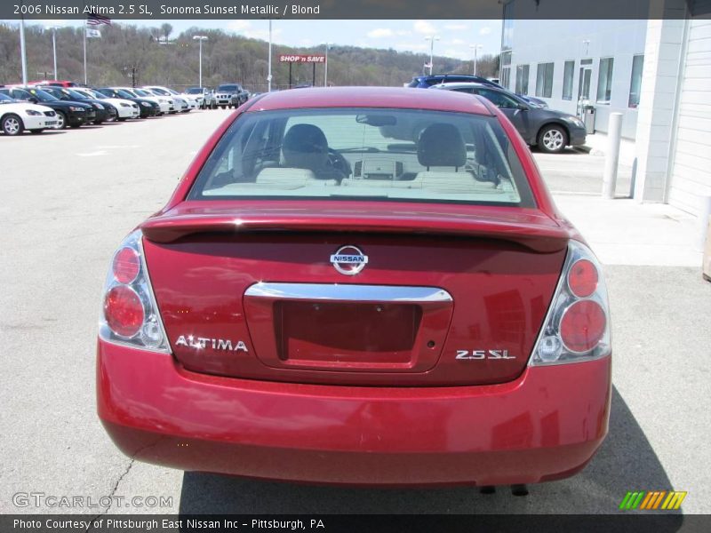 Sonoma Sunset Metallic / Blond 2006 Nissan Altima 2.5 SL