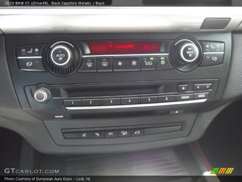 Black Sapphire Metallic / Black 2009 BMW X5 xDrive48i