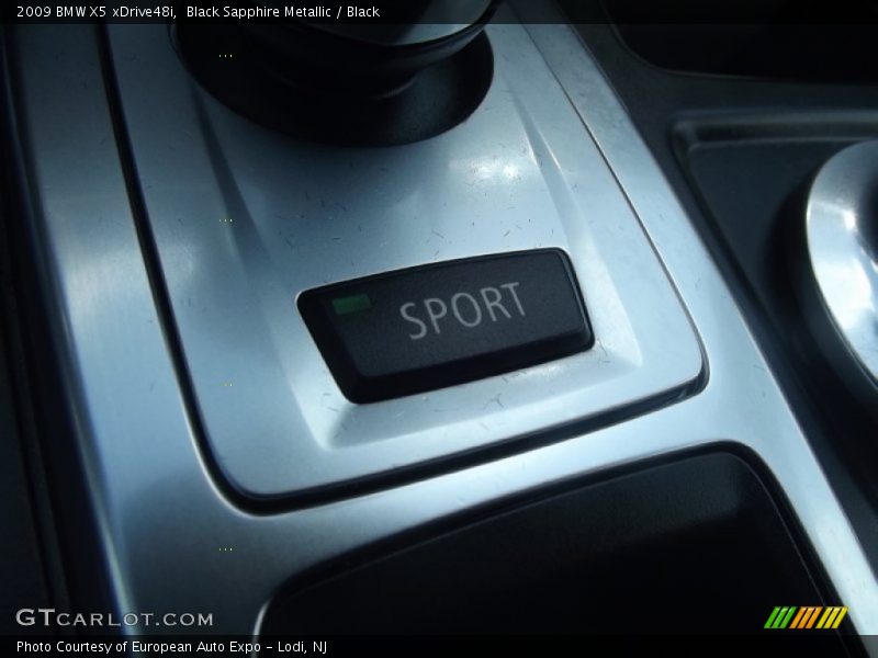 Black Sapphire Metallic / Black 2009 BMW X5 xDrive48i