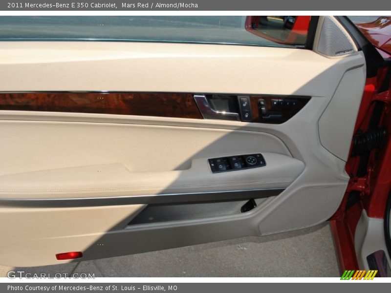 Mars Red / Almond/Mocha 2011 Mercedes-Benz E 350 Cabriolet