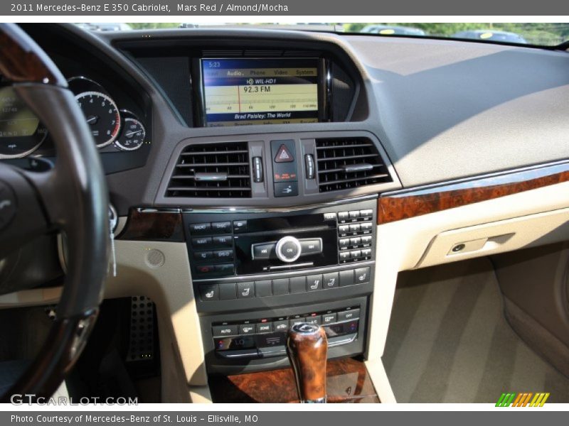 Mars Red / Almond/Mocha 2011 Mercedes-Benz E 350 Cabriolet