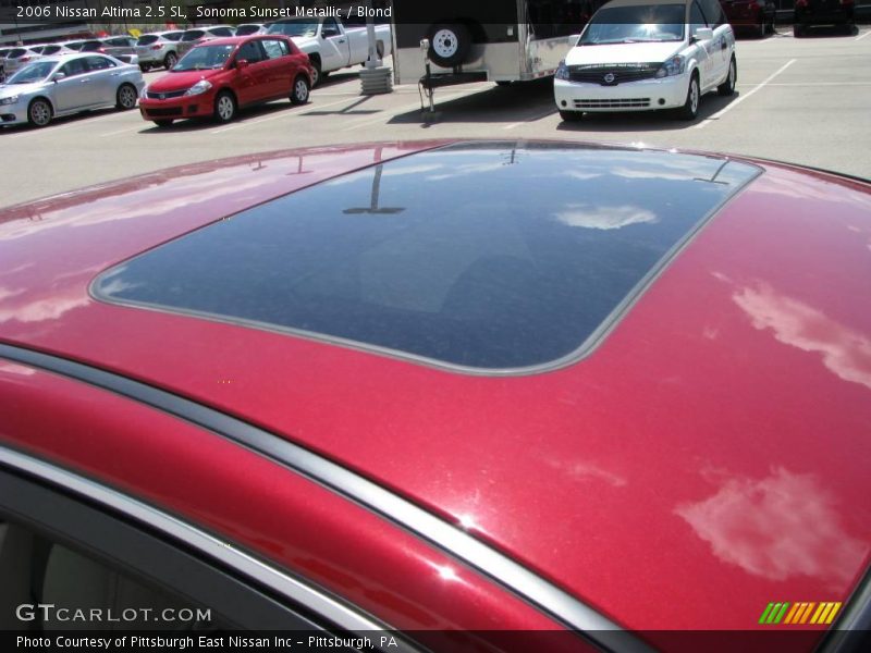 Sonoma Sunset Metallic / Blond 2006 Nissan Altima 2.5 SL