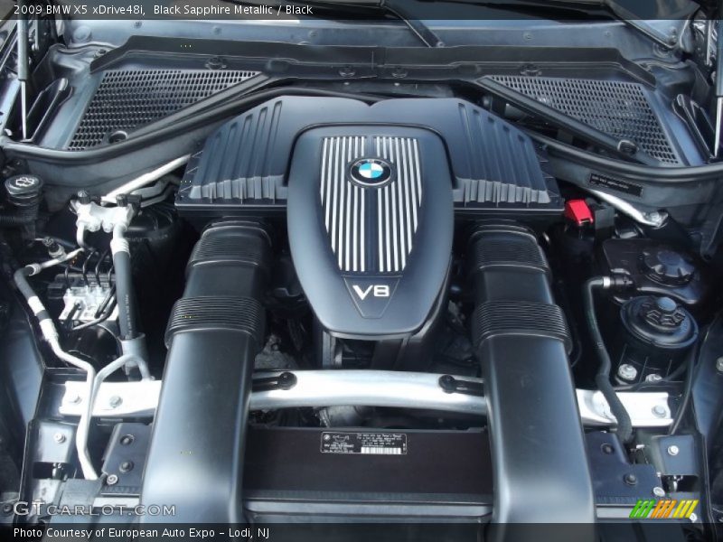 Black Sapphire Metallic / Black 2009 BMW X5 xDrive48i