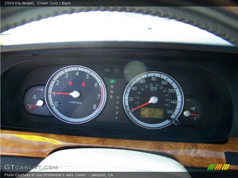 Cream Gold / Black 2004 Kia Amanti