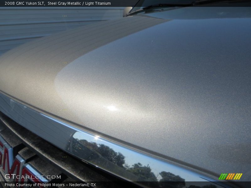 Steel Gray Metallic / Light Titanium 2008 GMC Yukon SLT