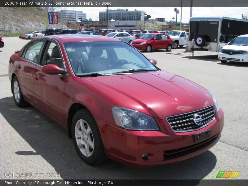 Sonoma Sunset Metallic / Blond 2006 Nissan Altima 2.5 SL