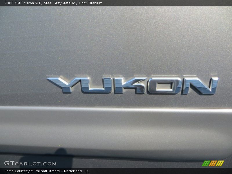 Steel Gray Metallic / Light Titanium 2008 GMC Yukon SLT