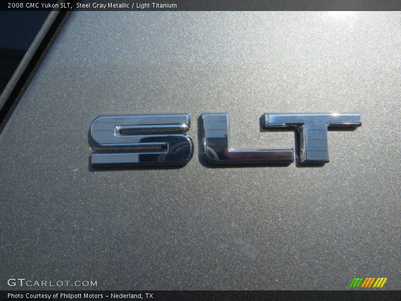 Steel Gray Metallic / Light Titanium 2008 GMC Yukon SLT