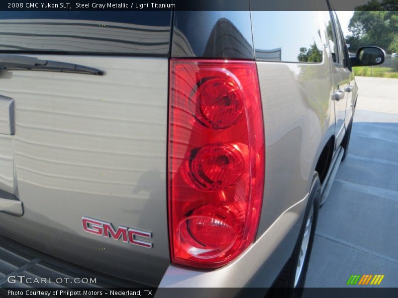 Steel Gray Metallic / Light Titanium 2008 GMC Yukon SLT