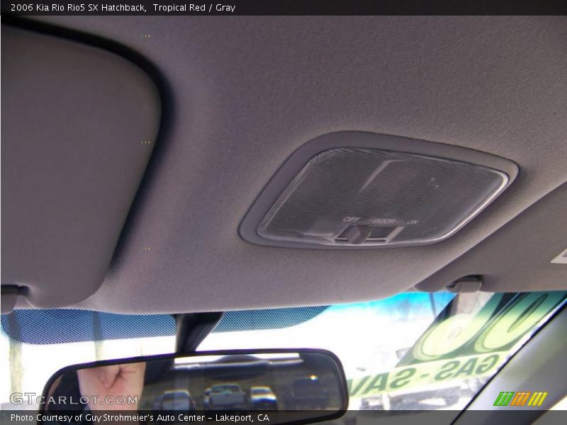 Tropical Red / Gray 2006 Kia Rio Rio5 SX Hatchback