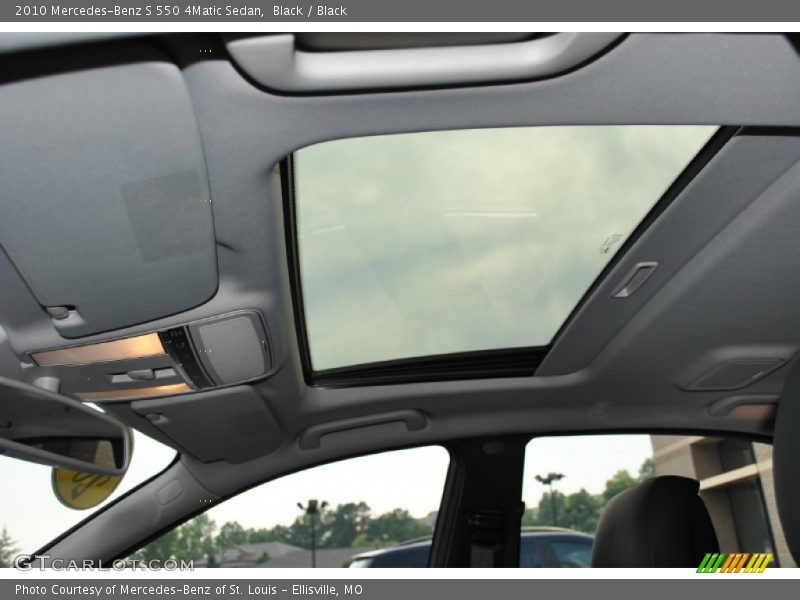 Black / Black 2010 Mercedes-Benz S 550 4Matic Sedan