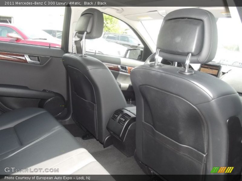 Black / Black 2011 Mercedes-Benz C 300 Luxury 4Matic