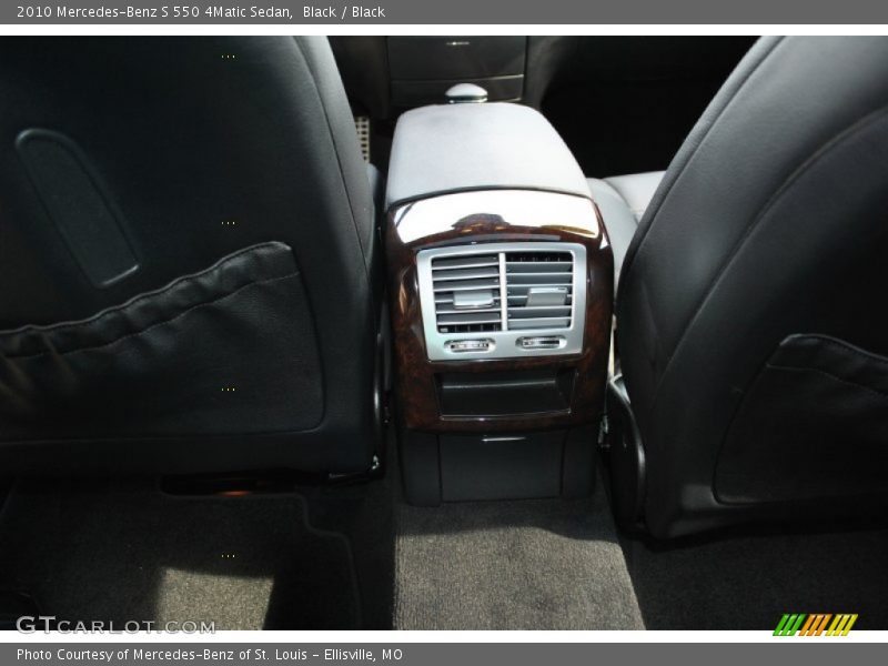Black / Black 2010 Mercedes-Benz S 550 4Matic Sedan