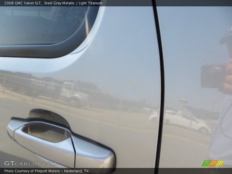 Steel Gray Metallic / Light Titanium 2008 GMC Yukon SLT