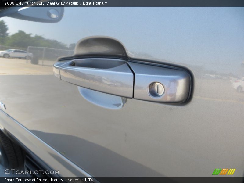 Steel Gray Metallic / Light Titanium 2008 GMC Yukon SLT