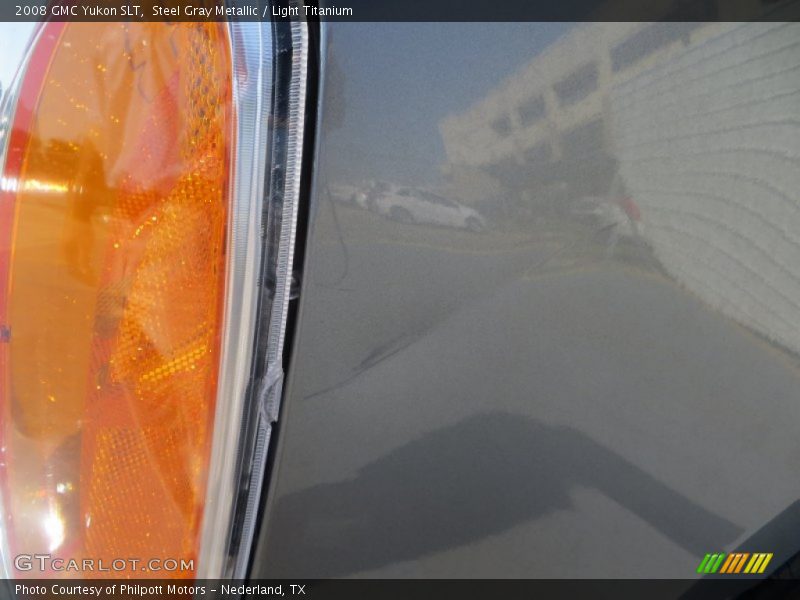 Steel Gray Metallic / Light Titanium 2008 GMC Yukon SLT