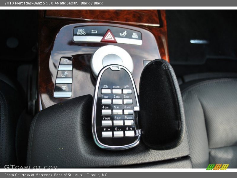 Black / Black 2010 Mercedes-Benz S 550 4Matic Sedan