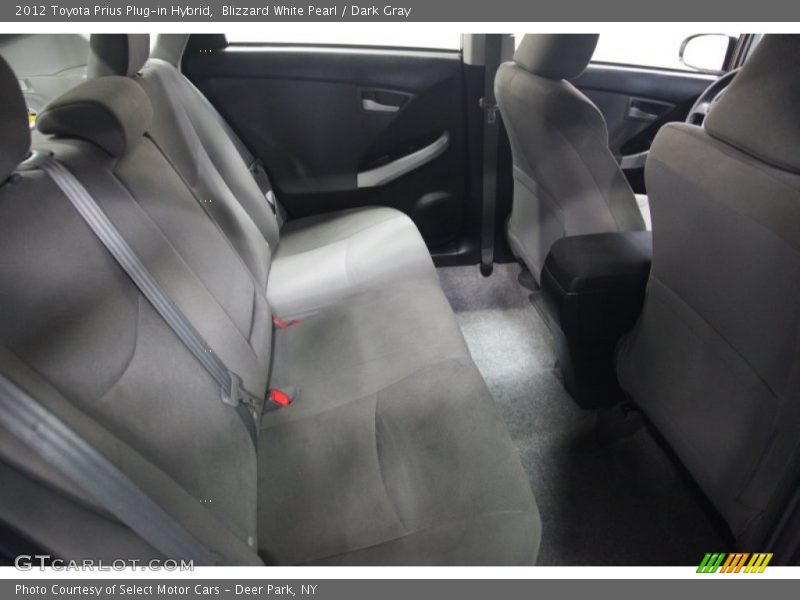 Blizzard White Pearl / Dark Gray 2012 Toyota Prius Plug-in Hybrid
