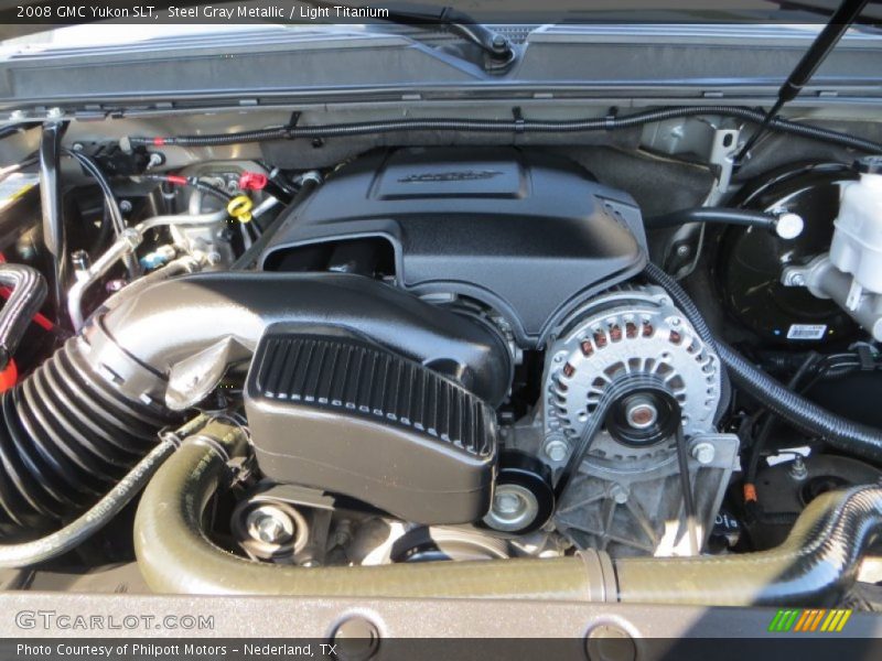 Steel Gray Metallic / Light Titanium 2008 GMC Yukon SLT