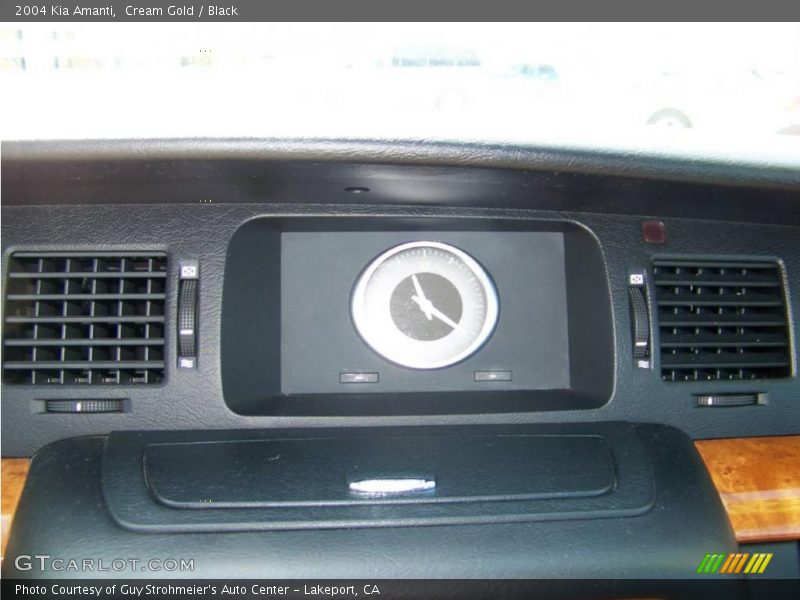 Cream Gold / Black 2004 Kia Amanti