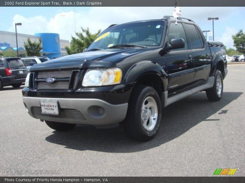 Black / Dark Graphite 2002 Ford Explorer Sport Trac