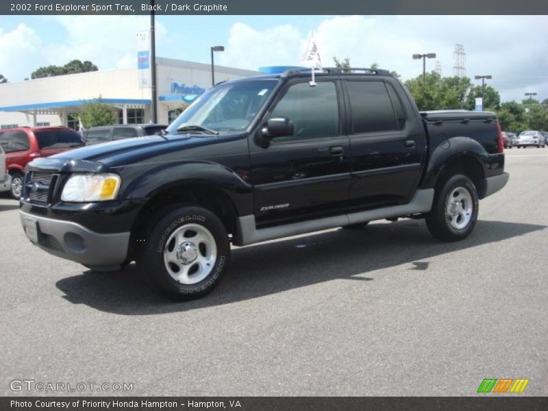 Black / Dark Graphite 2002 Ford Explorer Sport Trac