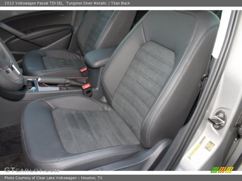 Tungsten Silver Metallic / Titan Black 2013 Volkswagen Passat TDI SEL